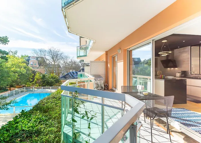 Dahlia - Appt 2 Et Piscine 比亚里茨